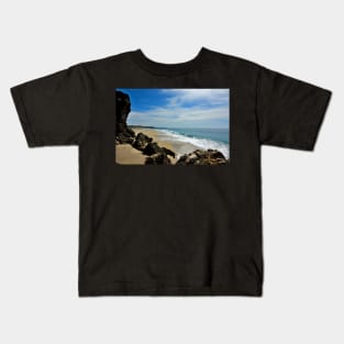 Plage déserte du Mexique Kids T-Shirt